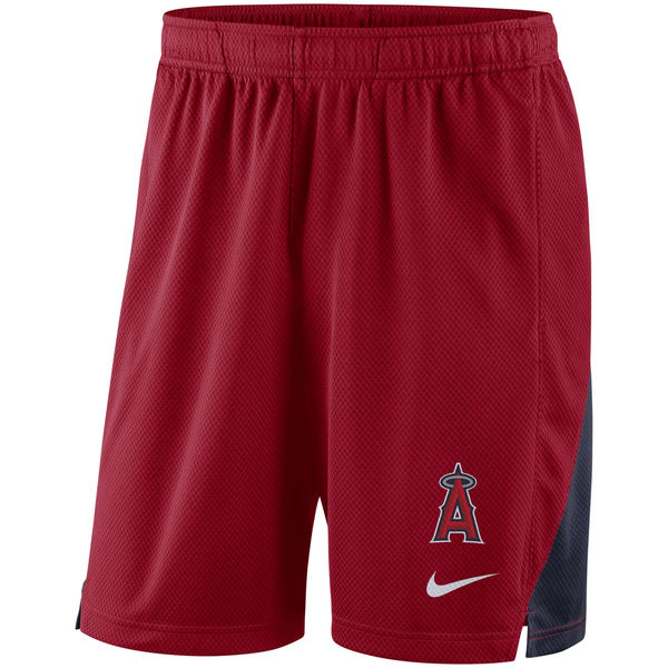 Men's Los Angeles Angels Red Franchise Performance Shorts